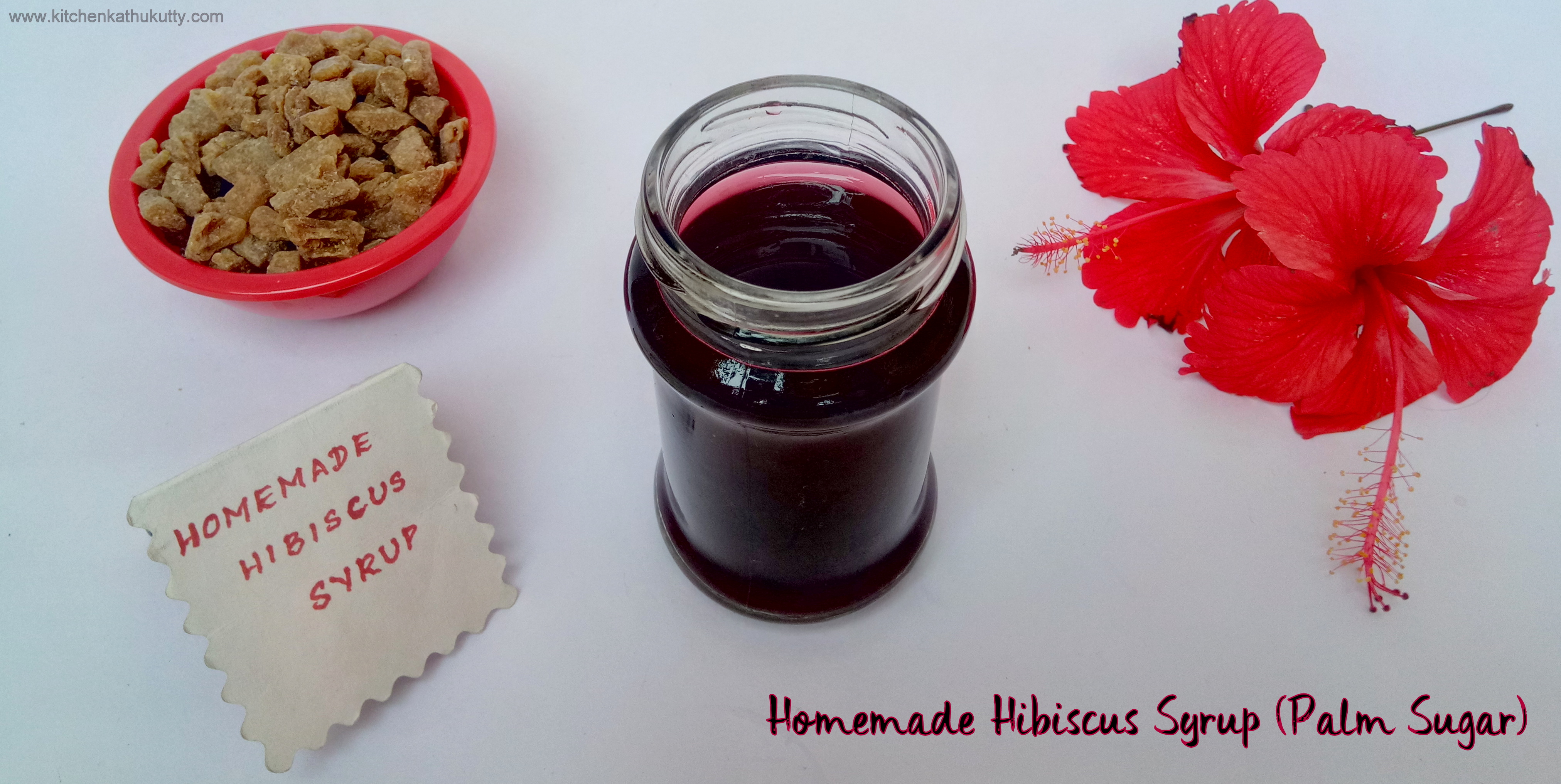 hibiscus syrup recipe