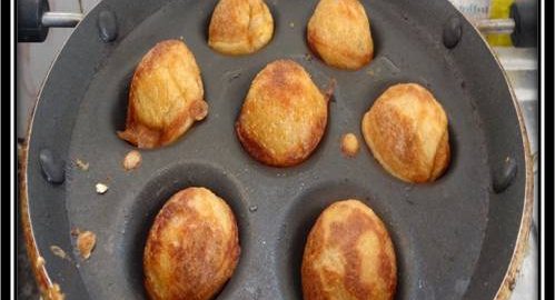Karupatti Paniyaram/Palm Jaggery Dumplings