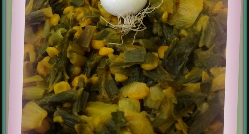 Spring Onion curry/Vengaya thal kootu