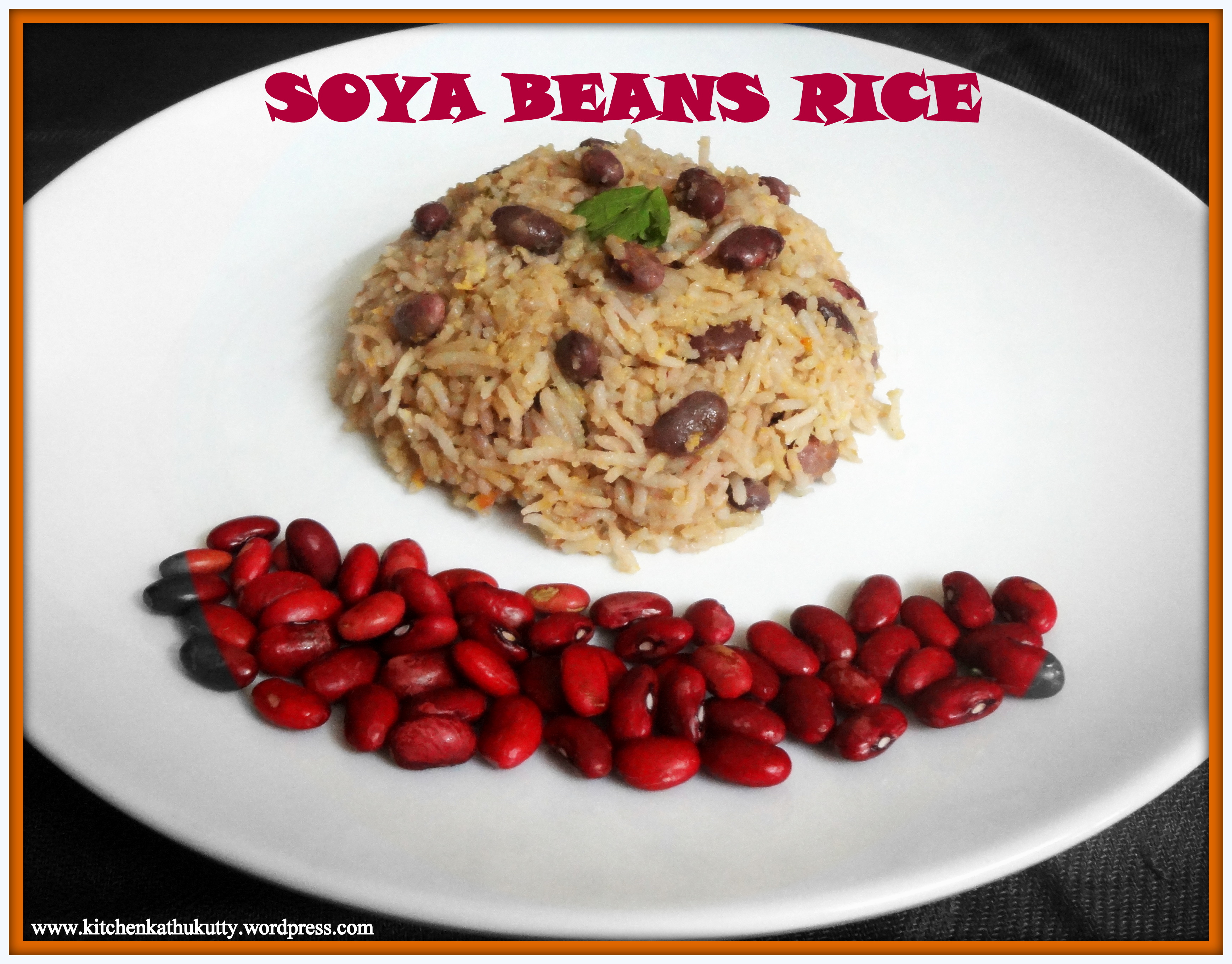 soya bean rice