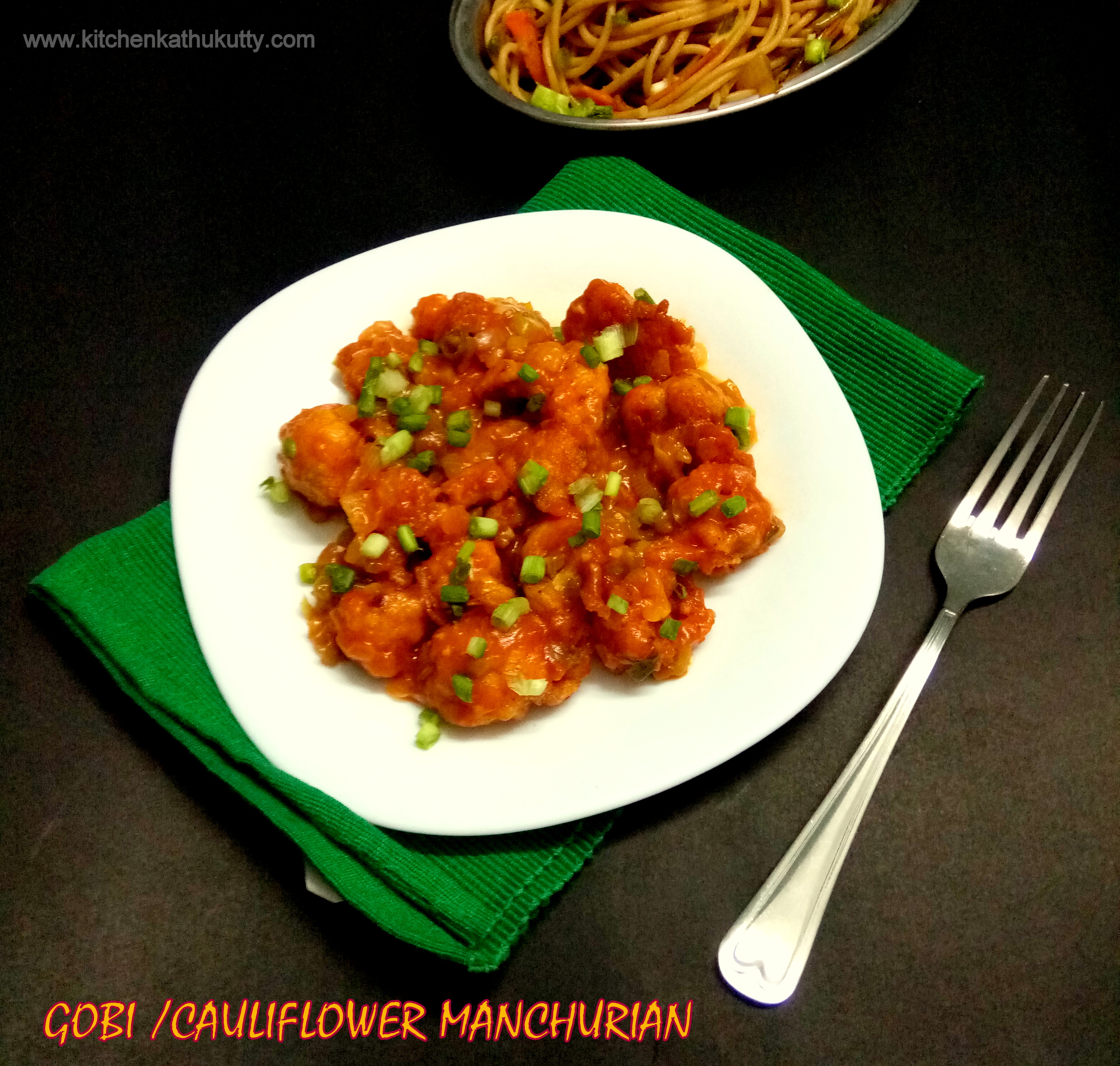 Gobi Manchurian Recipe-Dry Version