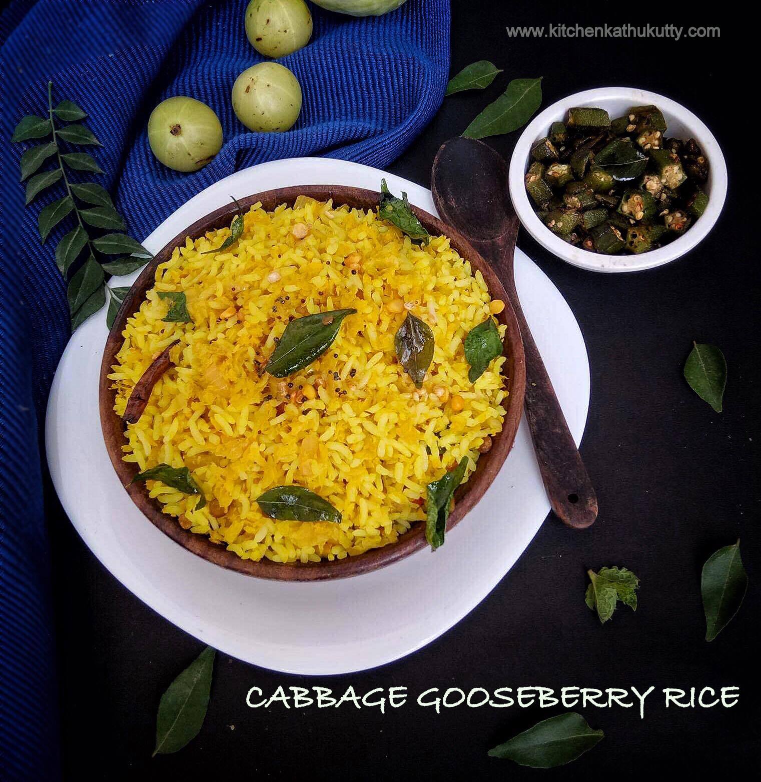 cabbage Amla Rice