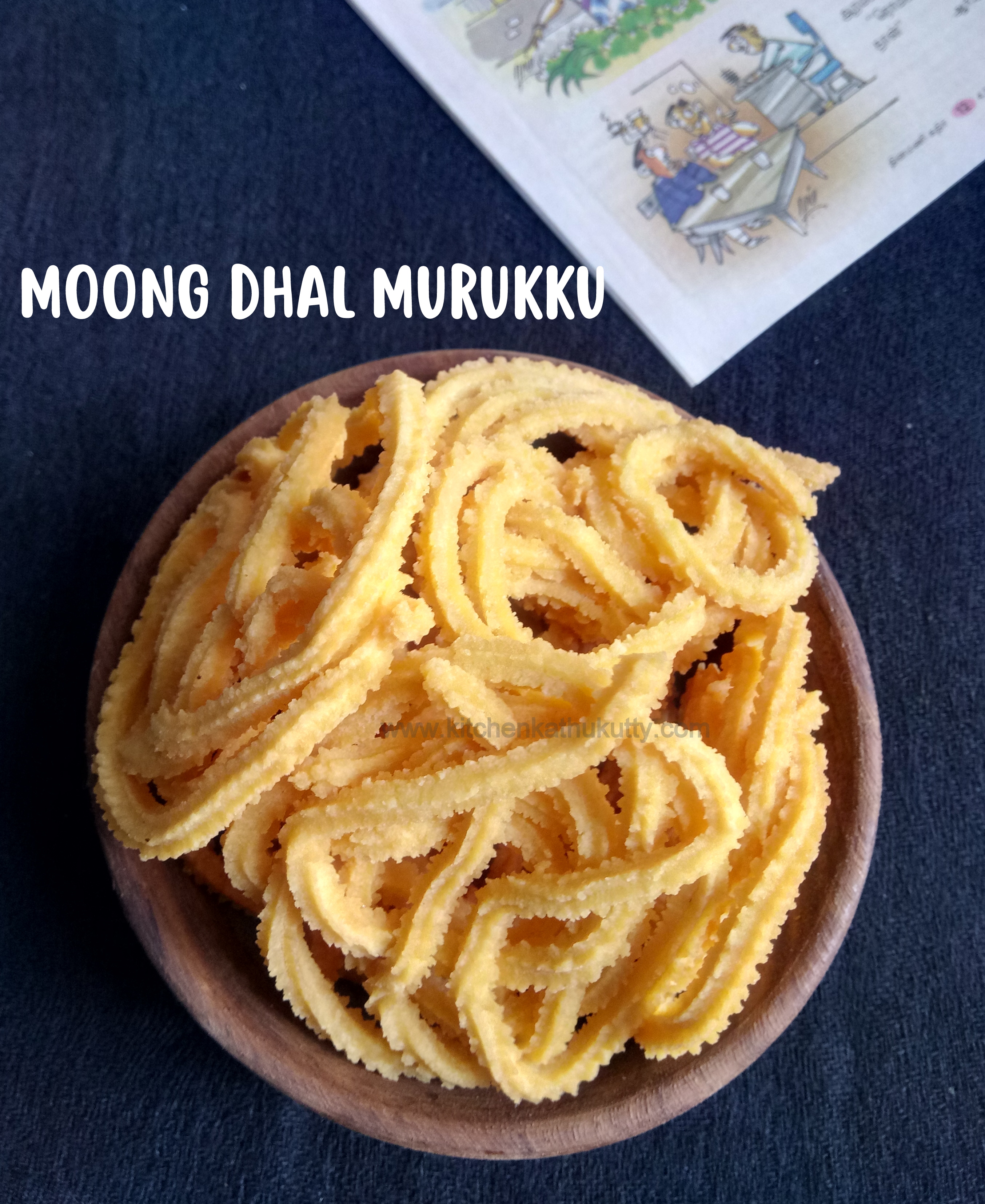 Moong Dal Murukku Recipe|Paasi Paruppu Murukku Recipe