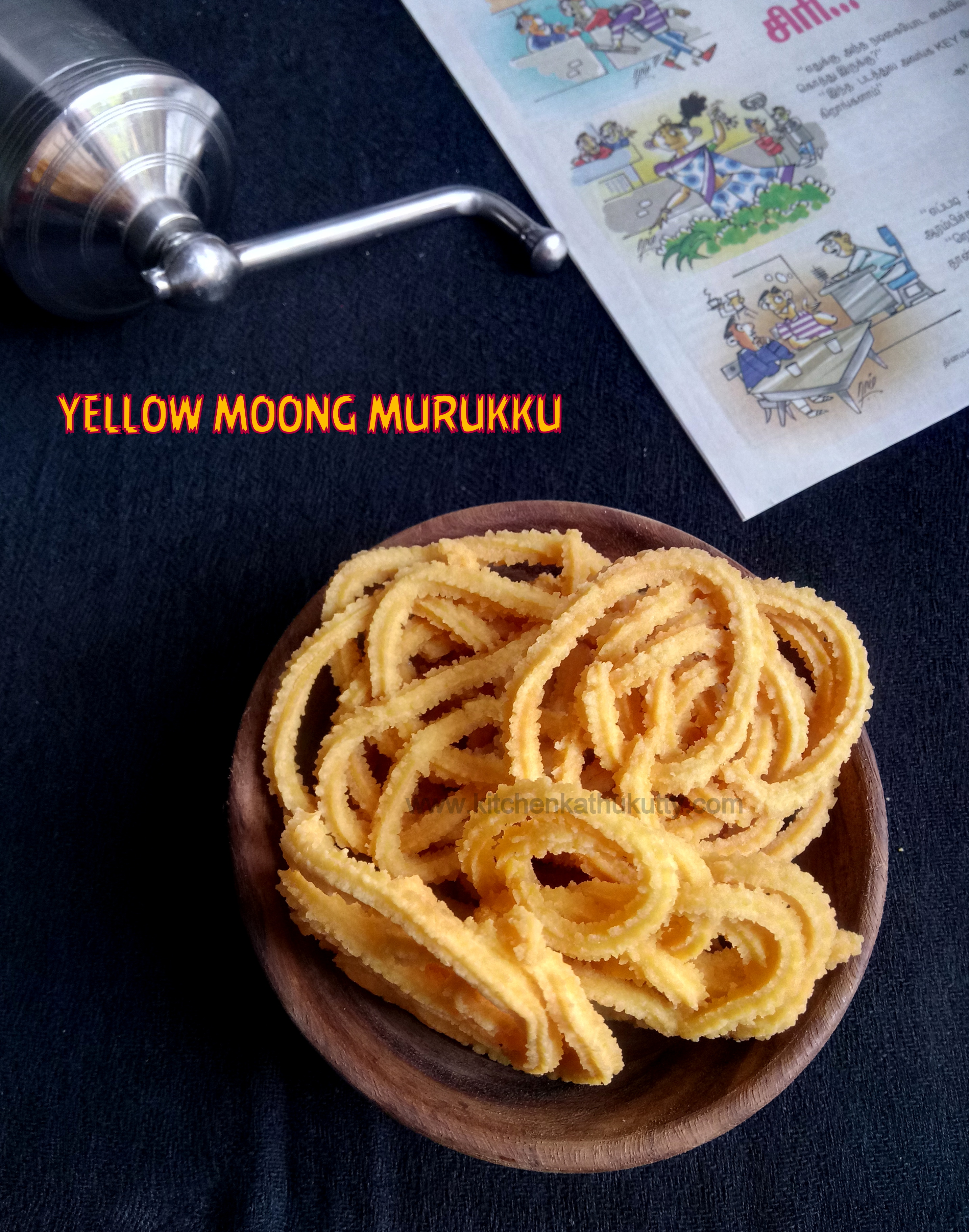 Moong Dal Murukku Recipe|Paasi Paruppu Murukku Recipe