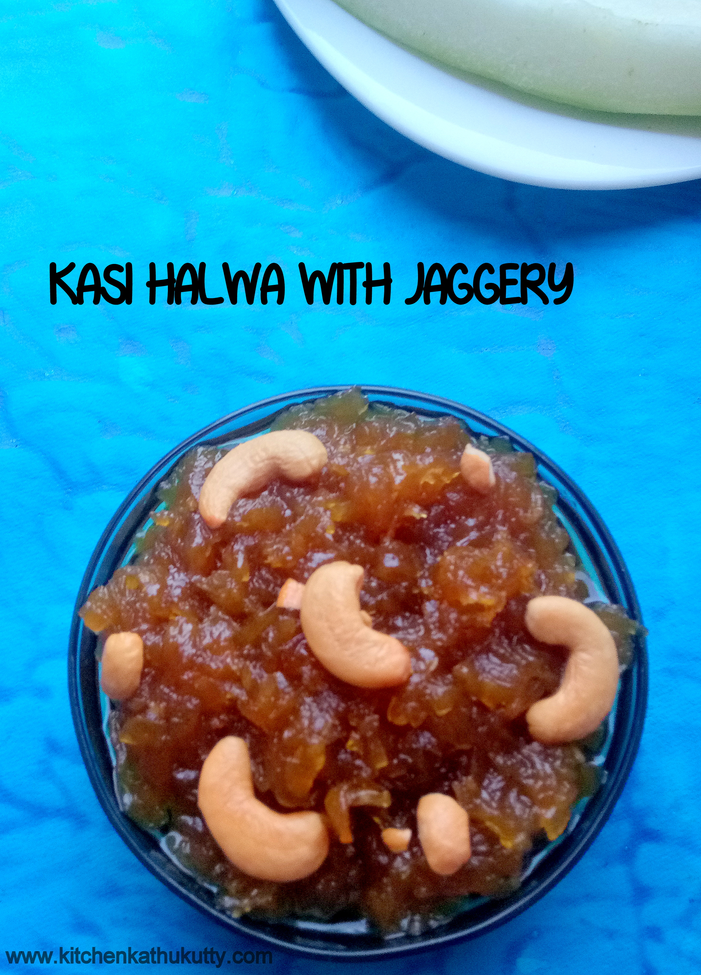 ashgourd halwa recipe with jaggery