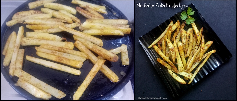 no bake potato wedges recipe