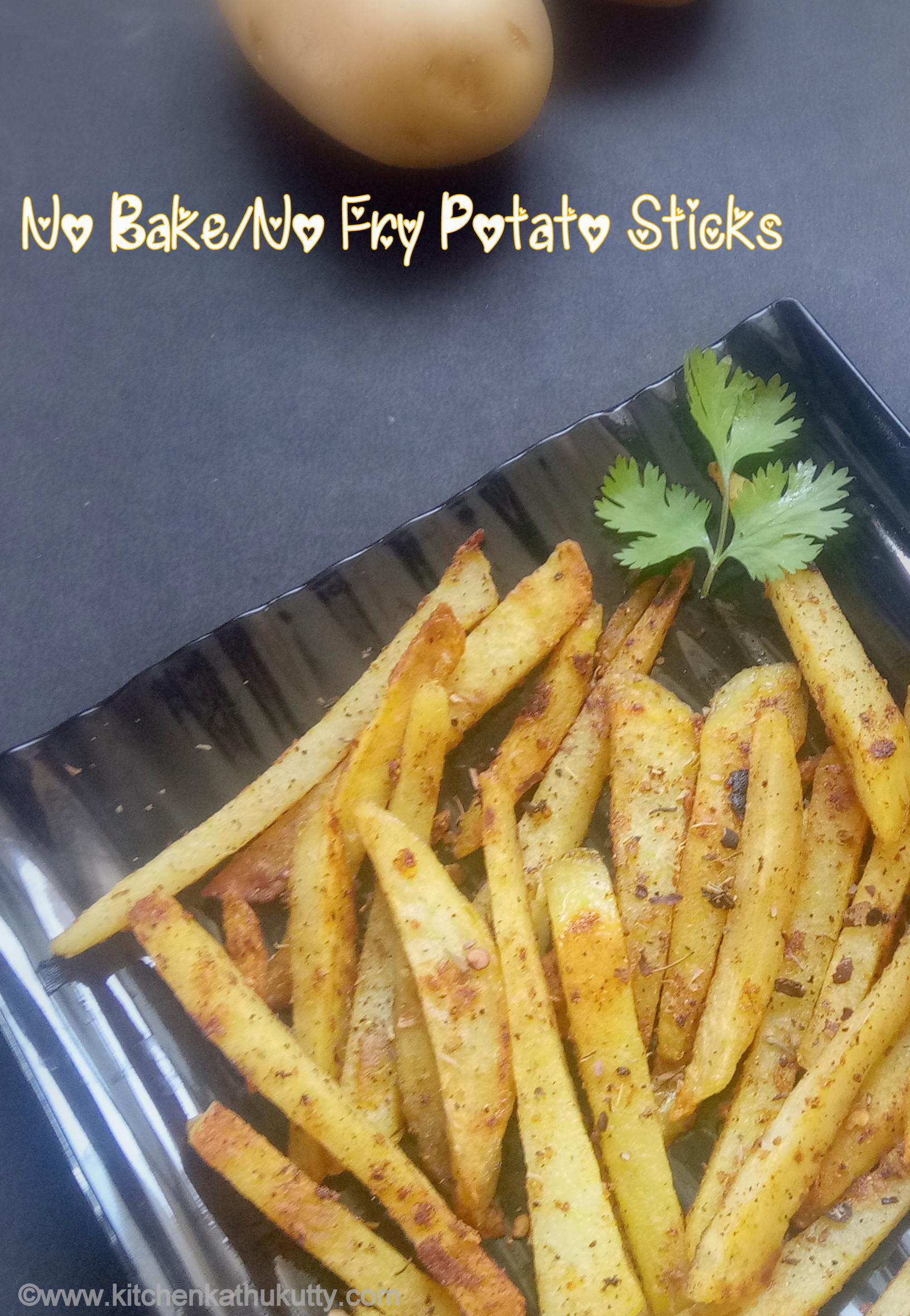 no bake potato wedges recipe