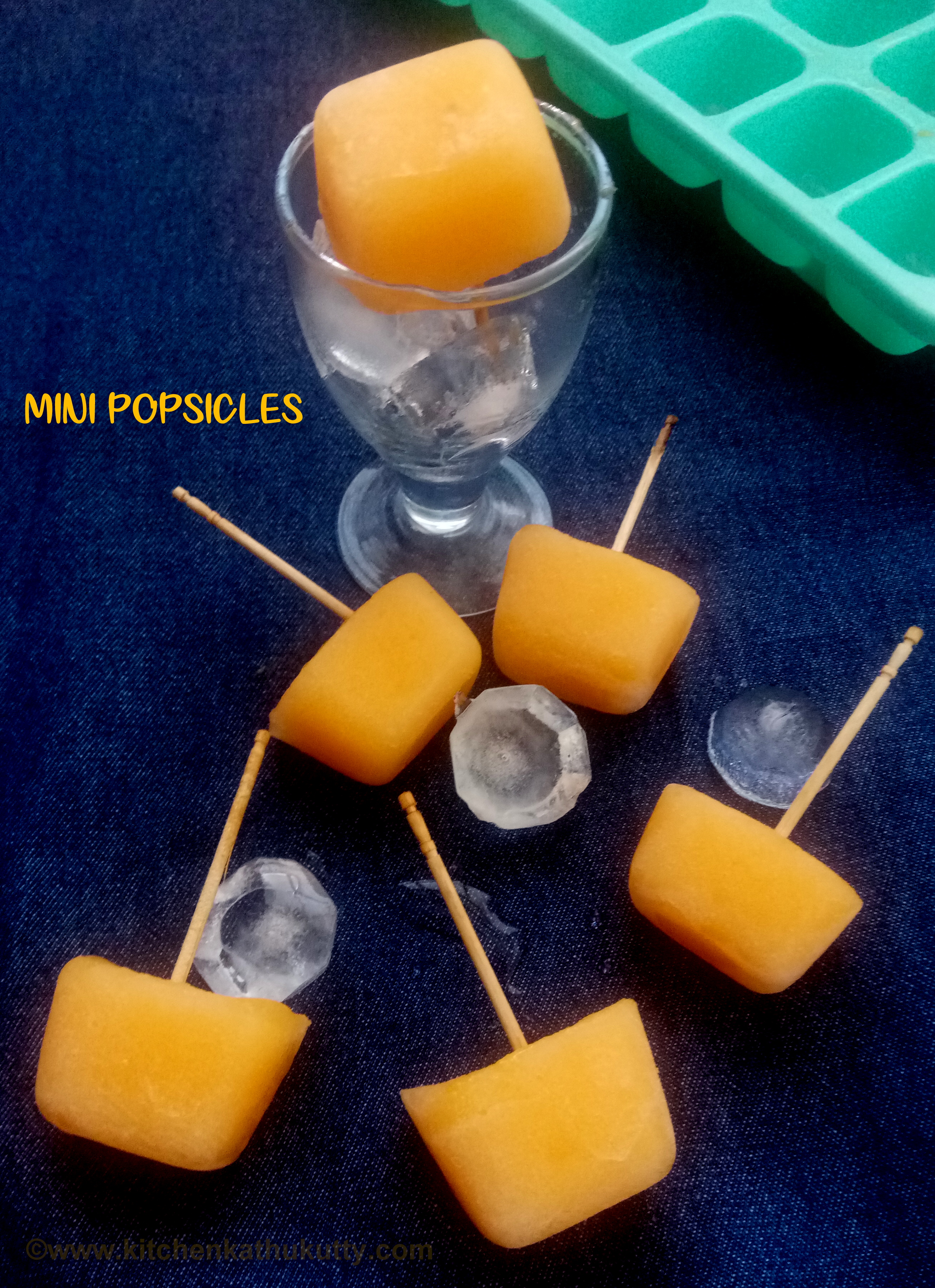 MUSK MELON ICE POPS RECIPE