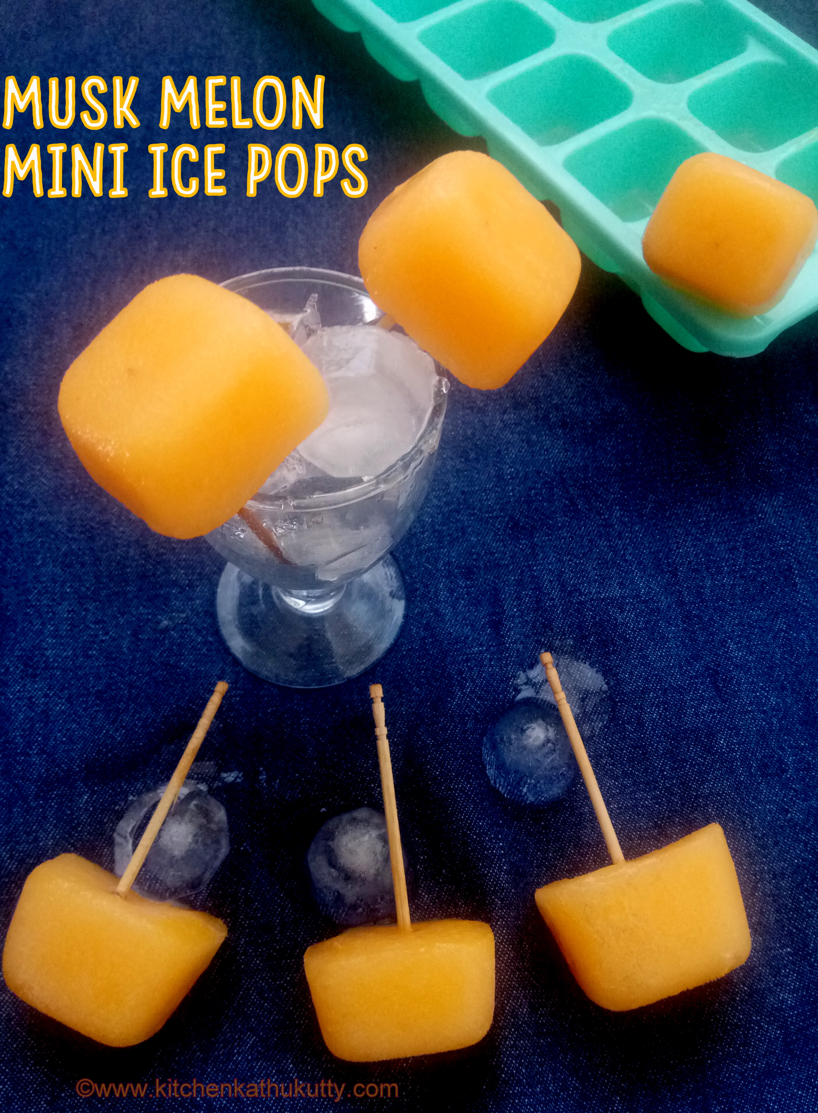 MUSK MELON ICE POPS RECIPE
