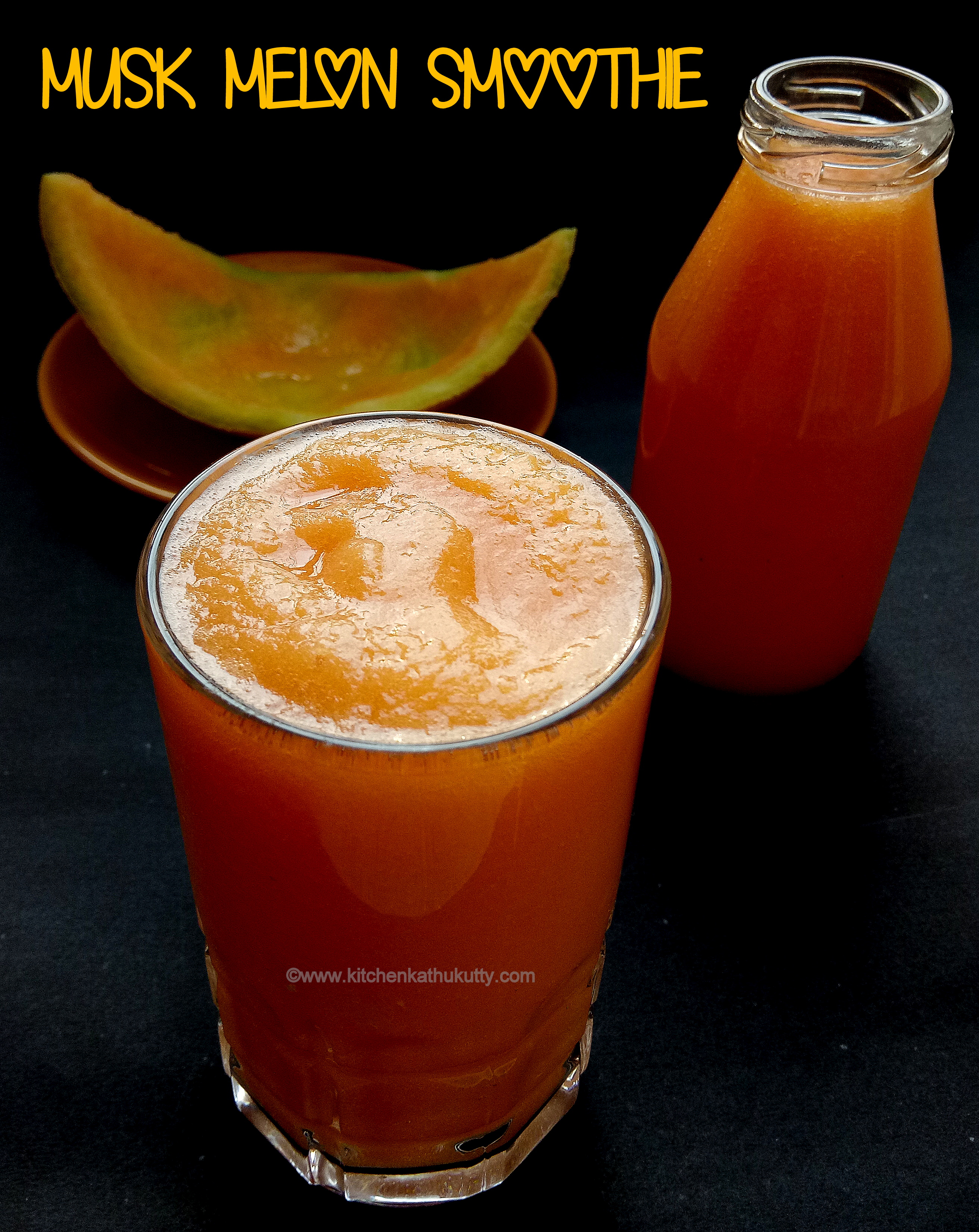 Musk Melon Smoothie For Kids