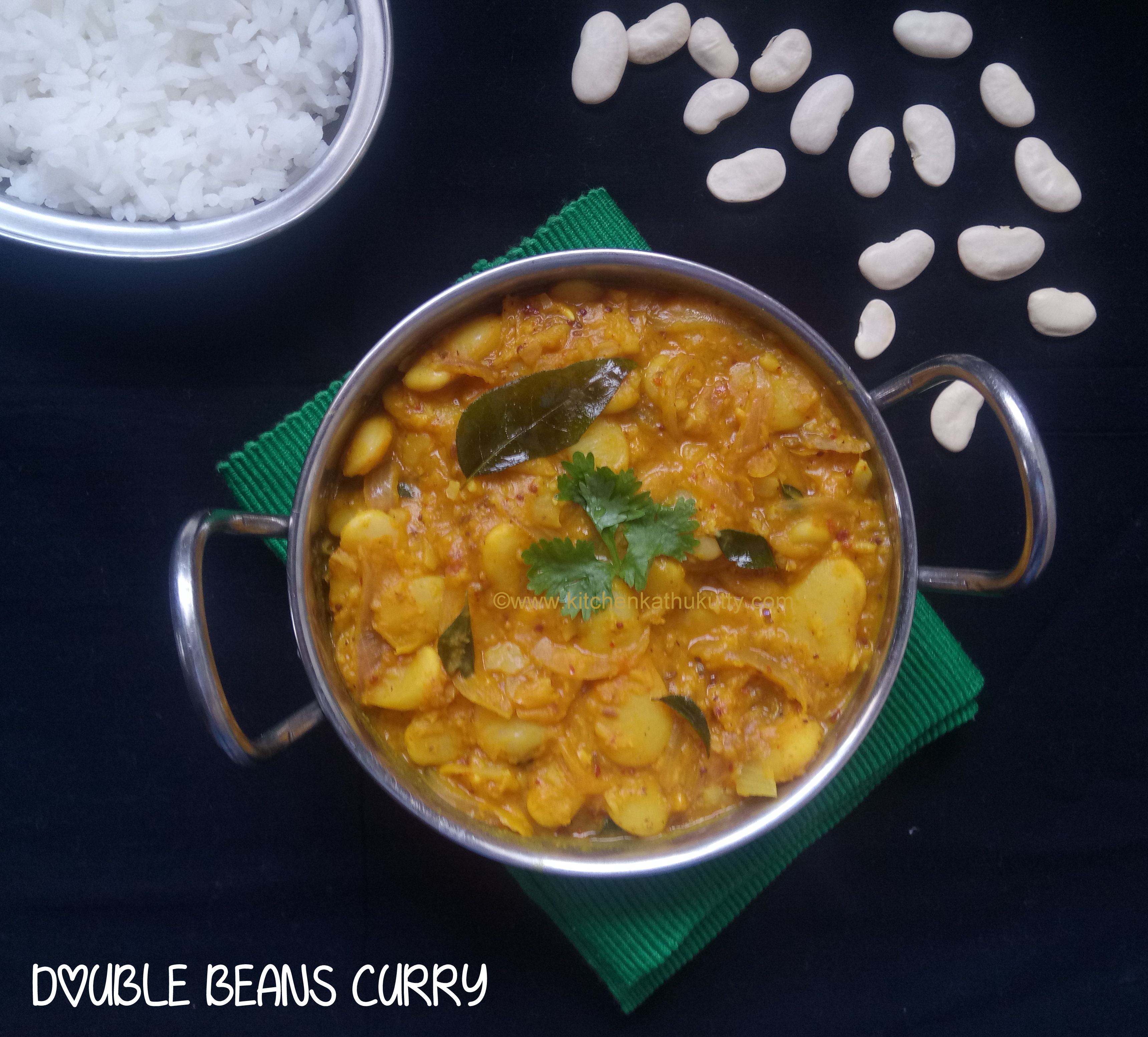 double beans curry recipe