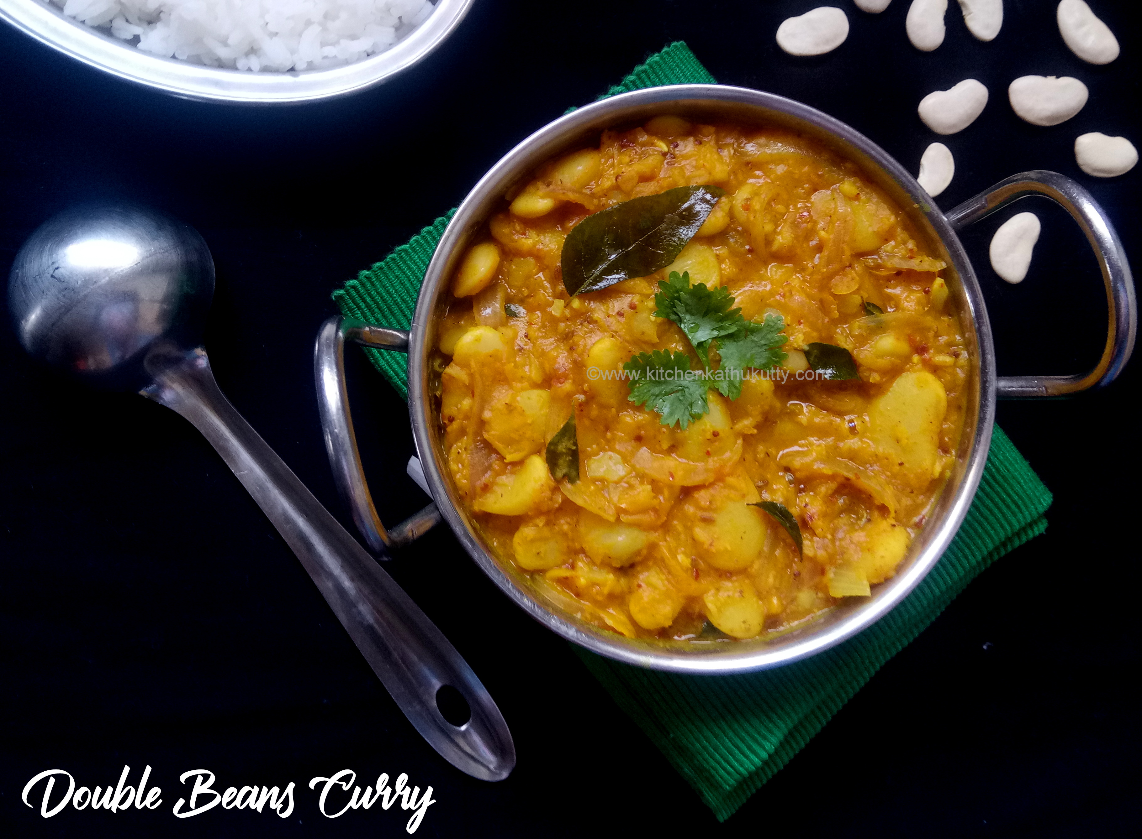 double beans curry recipe