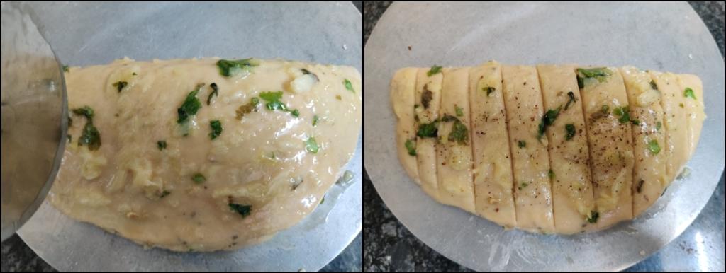 Dominos Style Stuffed Garlic Bread Recipe