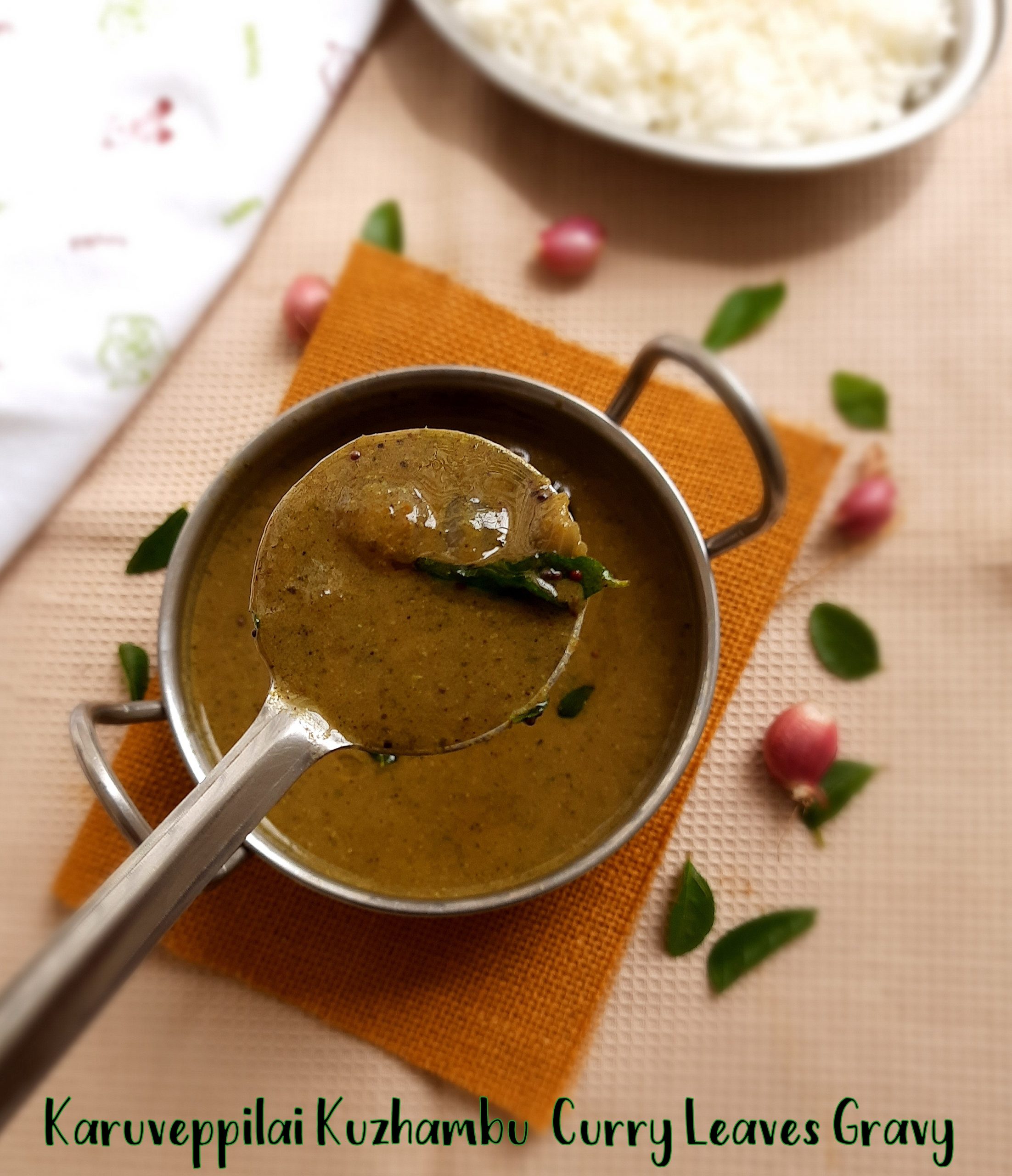 Karuveppilai Kuzhambu| Curry Leaves Gravy