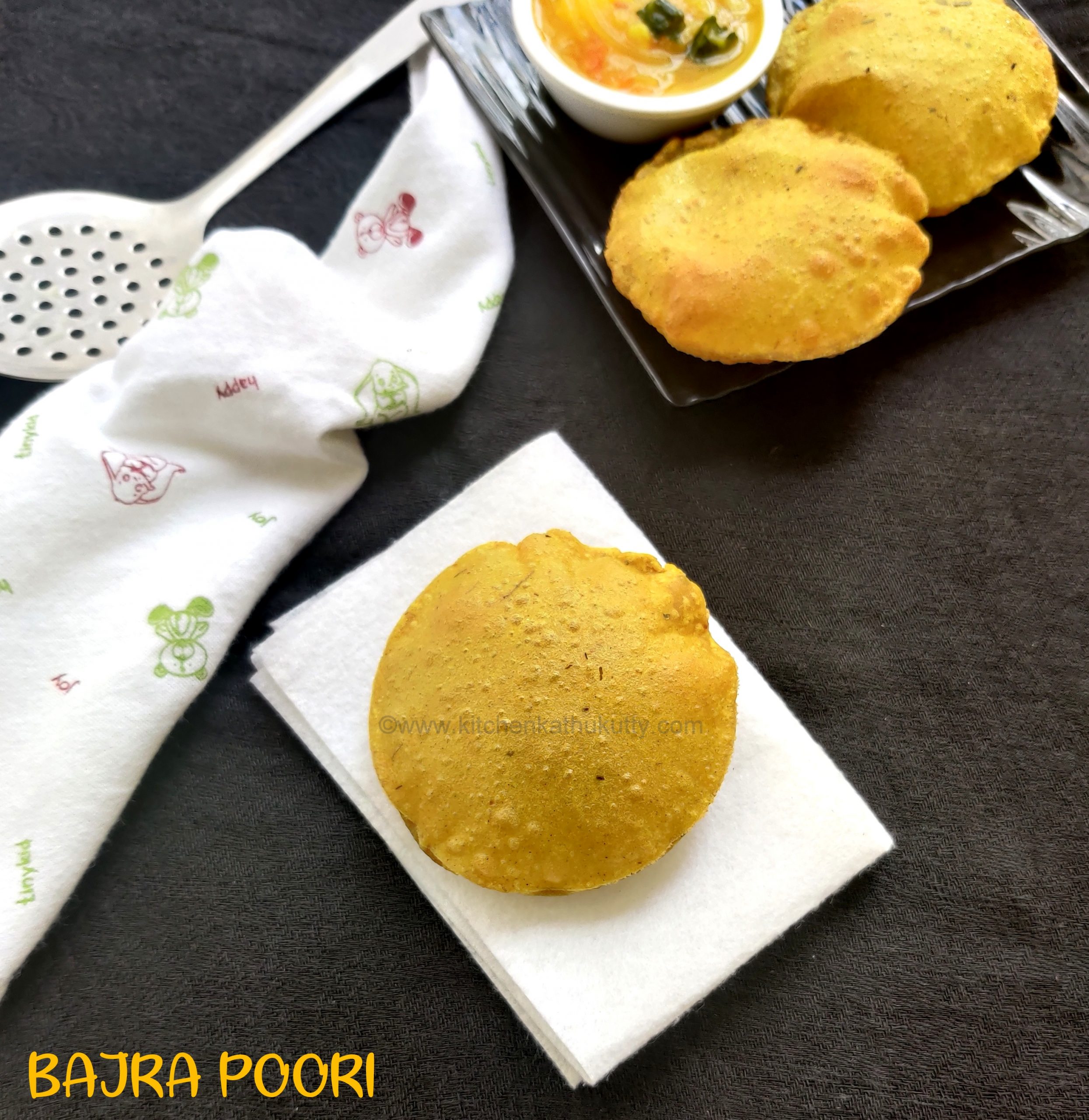 Bajra Methi Poori Recipe