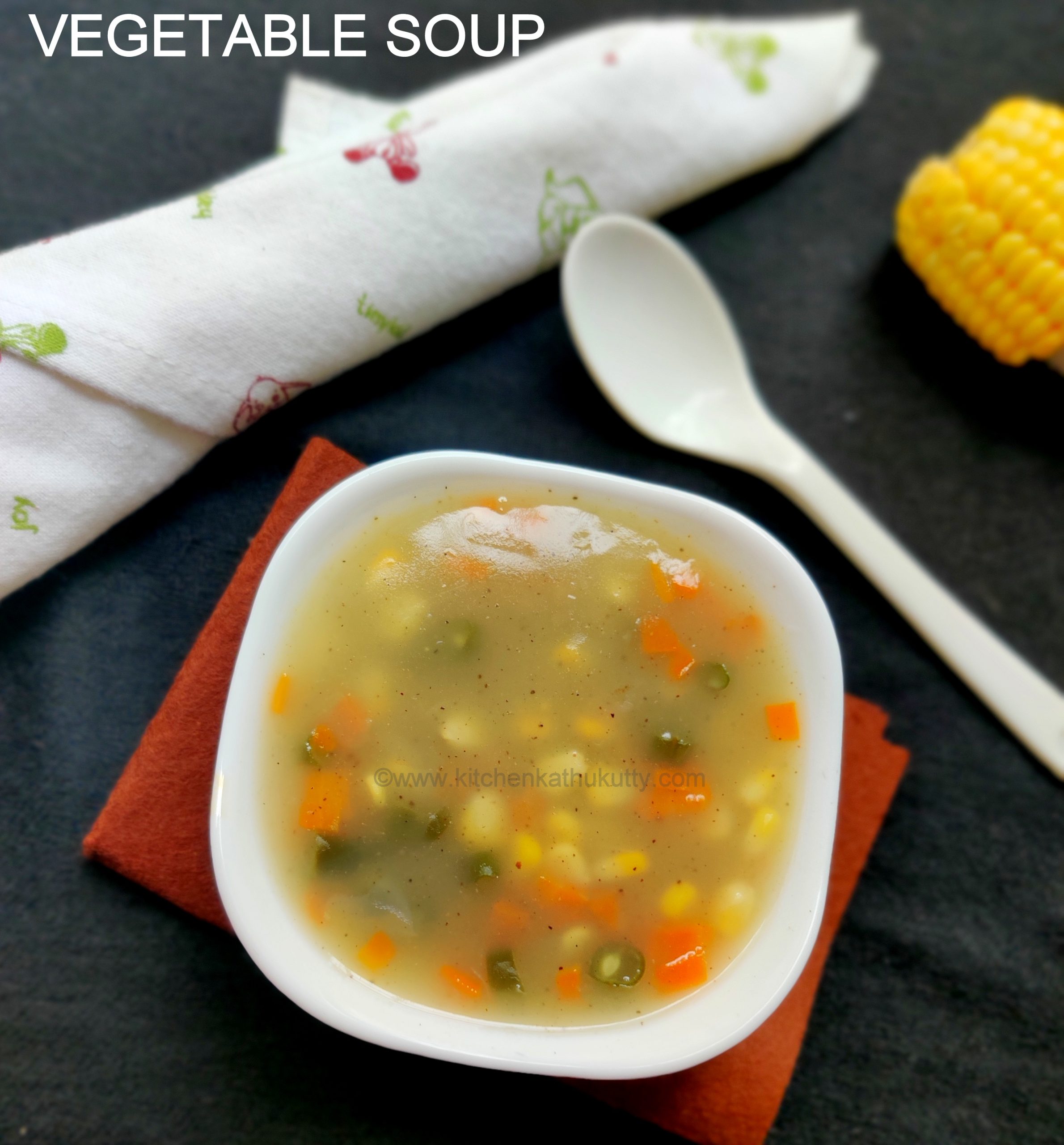 vegetable soup recipe