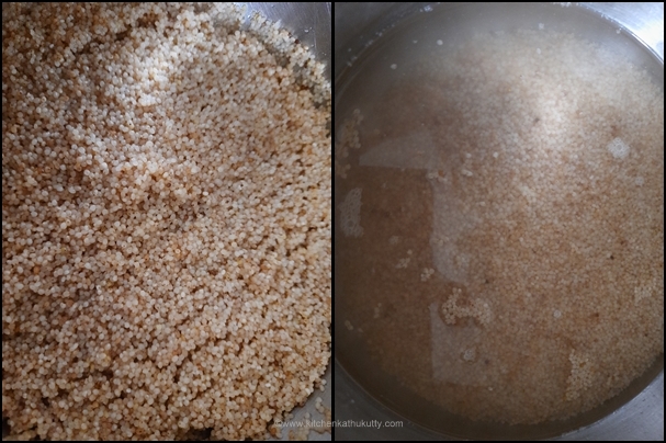 how to cook millets in a cooker