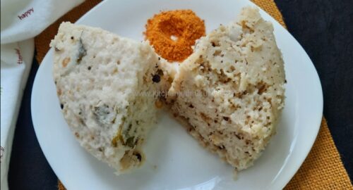 Kanchipuram Idli Recipe